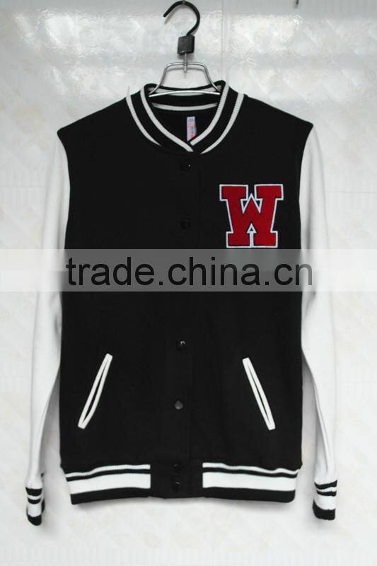 Baseball Jacket,Varsity Baseball Fleece Jacket, Letterman Jacket Unisex ,fleece swaeater,towel embroidery jacket