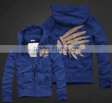 Best Quality Embroidered Cotton hoodies for men made in china, thick fleece winter hoodies for men
