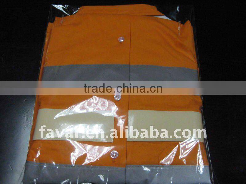 mens cotton orange uniform Shirt