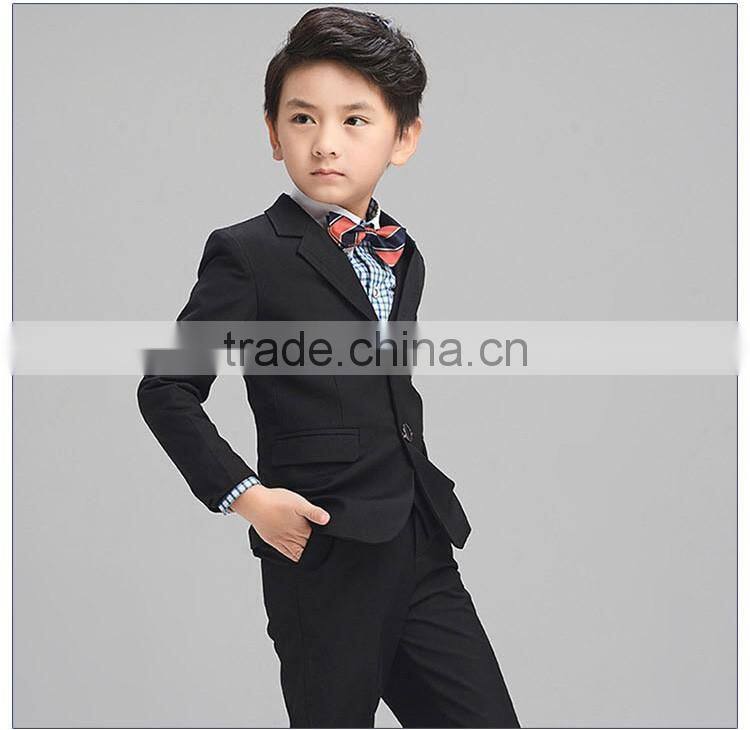 wholesale Boys Pant formal dress black color suit