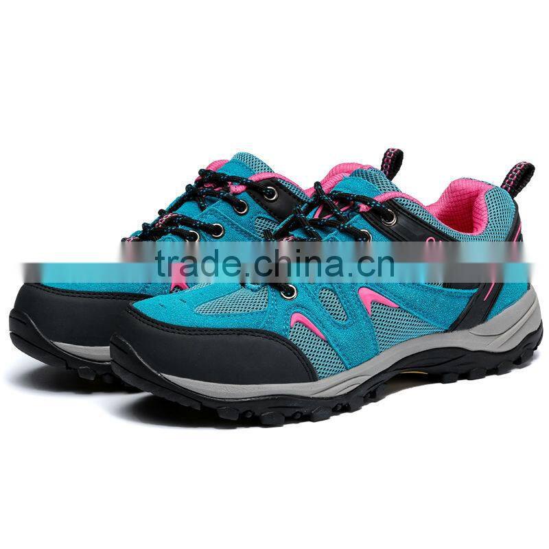 fashion outdoor women hiking shoes sneakers have sample for female, good quality outdoor shoes climbing boots for women