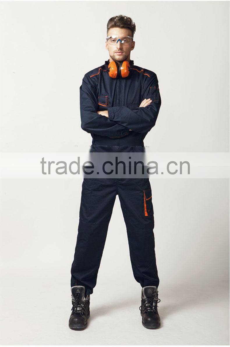 customized 2015 lastest 100% cotton canvas thicker coverall work uniform