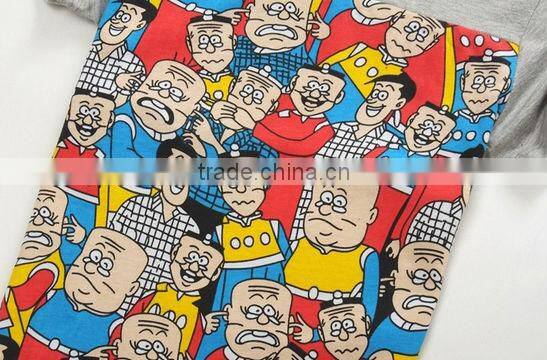 High quality cheap kids single jersey short sleeve t shirt in promotion fast delivery