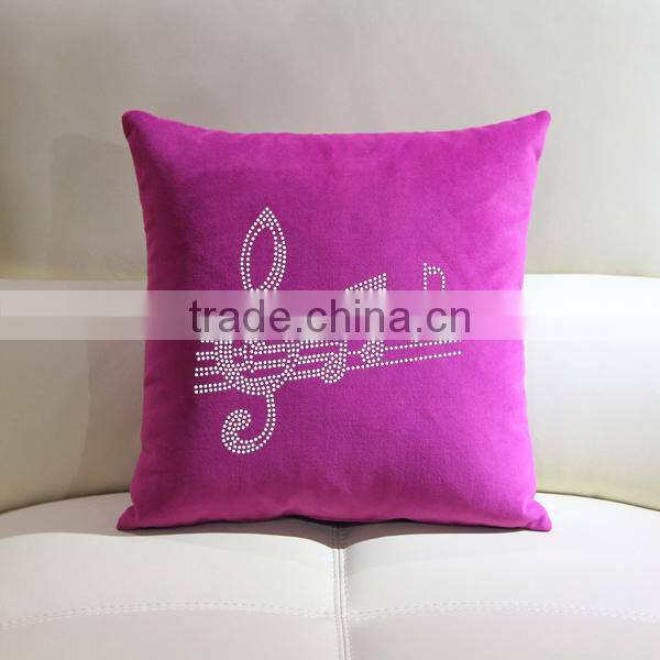 Simple Custom Rhinestone Pillow Home Decoration