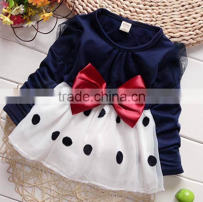 Hot children dress for 2-7 year old little girl party dress picture children frocks design