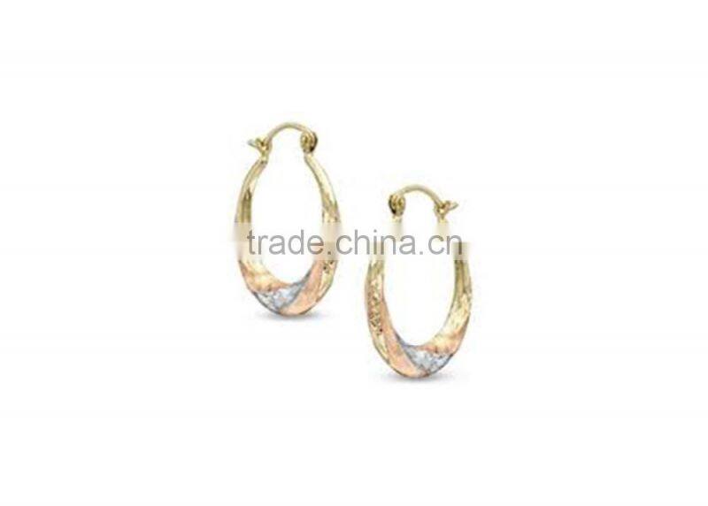Gold Plated Hoop Earrings
