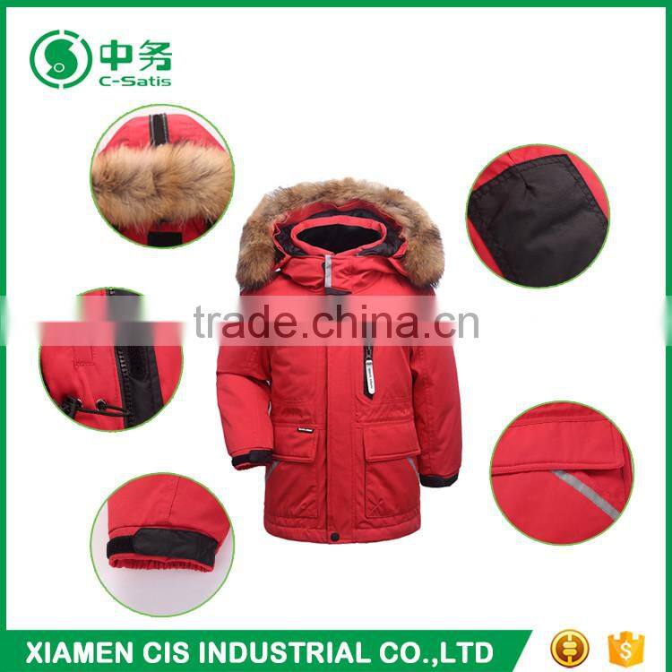 2017 European Fashion Child Winter Down Coat