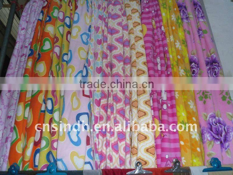 high quality jacquard coral fleece blanket