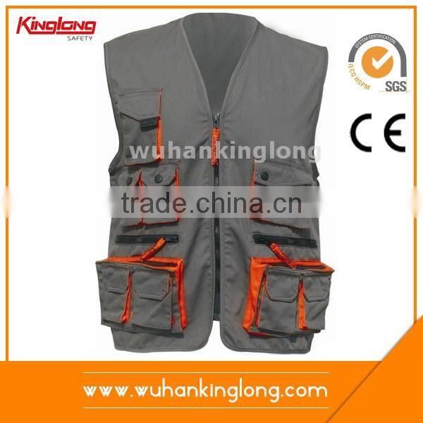 Nice design wholesale men clothing shooting vest