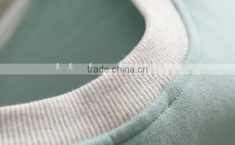 latest design sweetlovely crewneck hoodies for ladies cheaper customs crewneck hoodies&sweatshirt