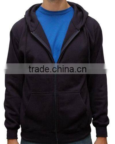 Men's Premium Heavyweight Full Zip Up Hoodie Classic Zipper Hooded Sweatshirt