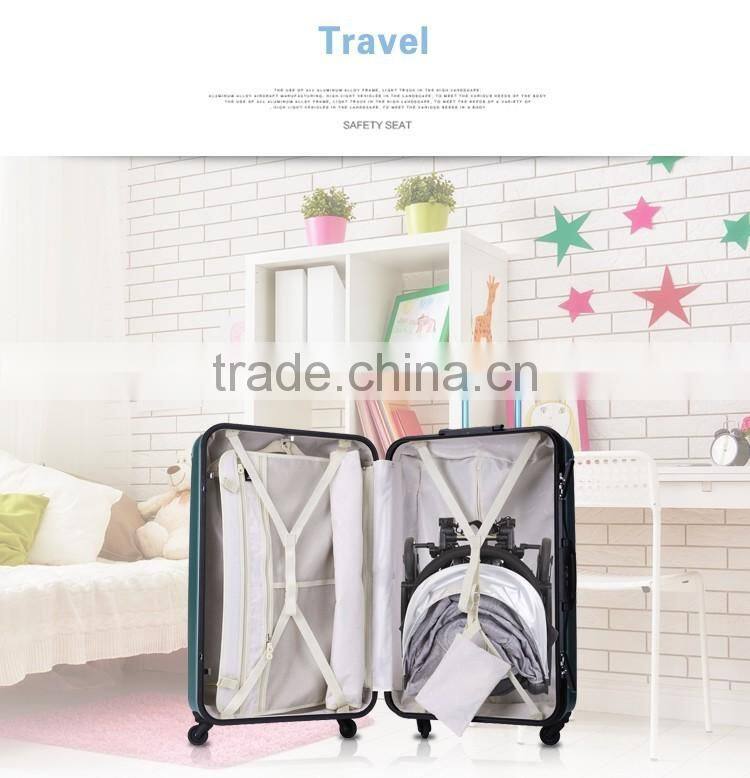China manufacutured aluminium alloy light baby stroller