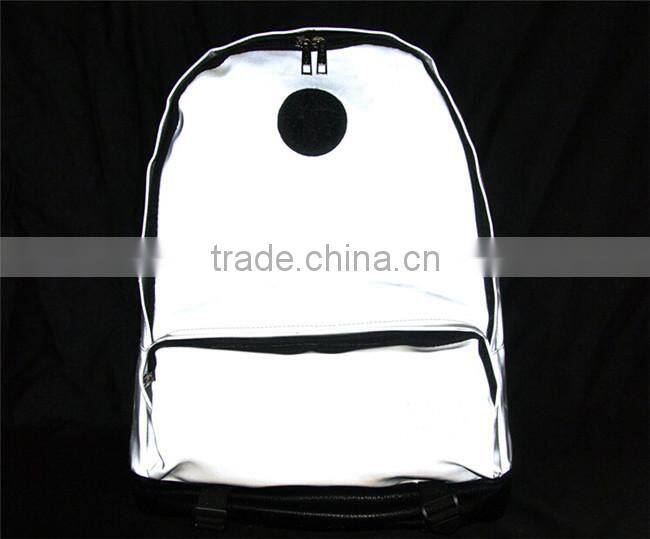 2015 Fashion Full 100%3M reflective backpack Fluorescent Reflective Backpack travel Bag