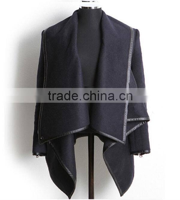 1pc new arrival European and American stylish fashion simple and elegant coat fashion jacket,women jacket