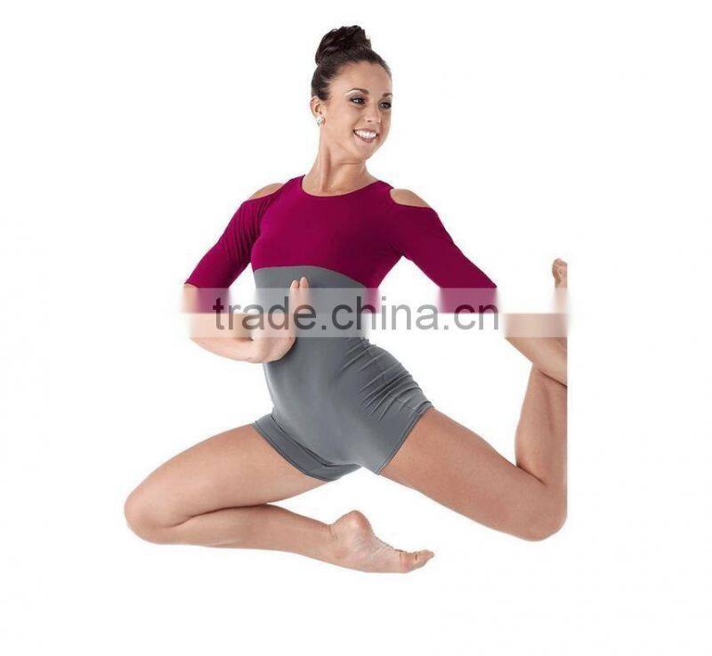 Block Leotards Dancewear E16009