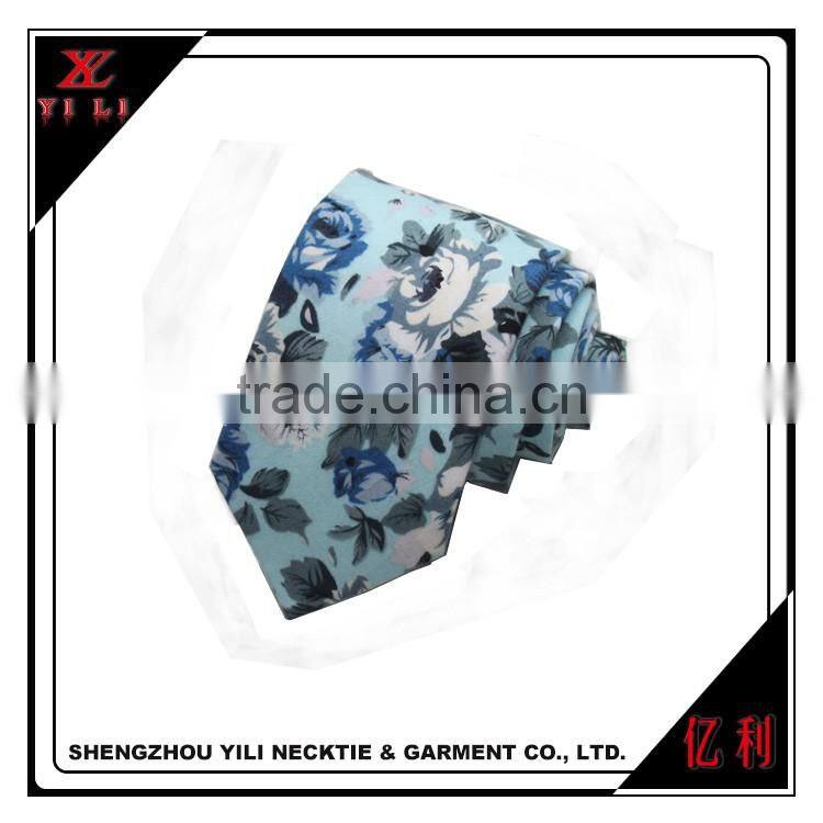 Cheap unique promotional advertising used cotten tie