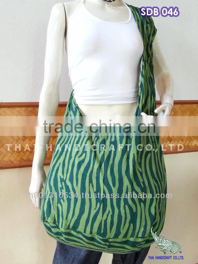 Thai Large Cotton Shoulder Hippie Boho Hobo Sling Crossbody Yaam