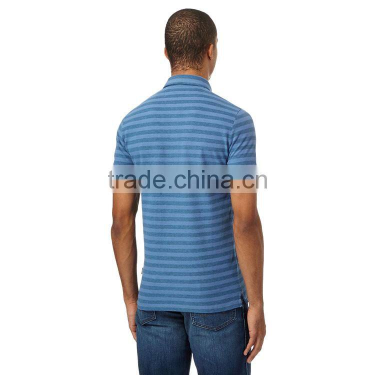 2016 Shandao OEM Supplier Business Casual 210g Stripe Short Sleeve Wholesale 100% Cotton Man Clothing Shirt