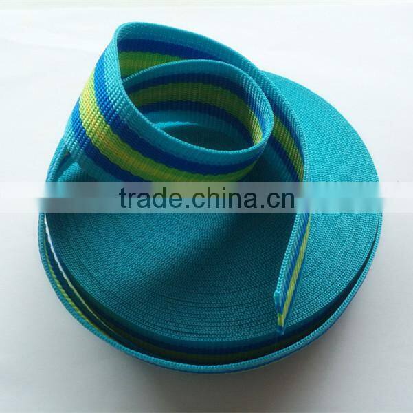 braided Nylon Material flat belts for bag clothes