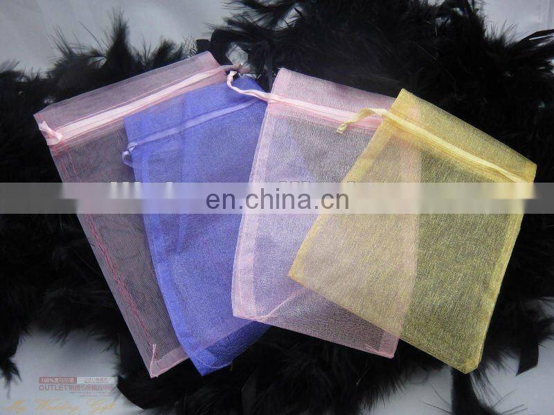2012 hot sale recyclable organza gift bags