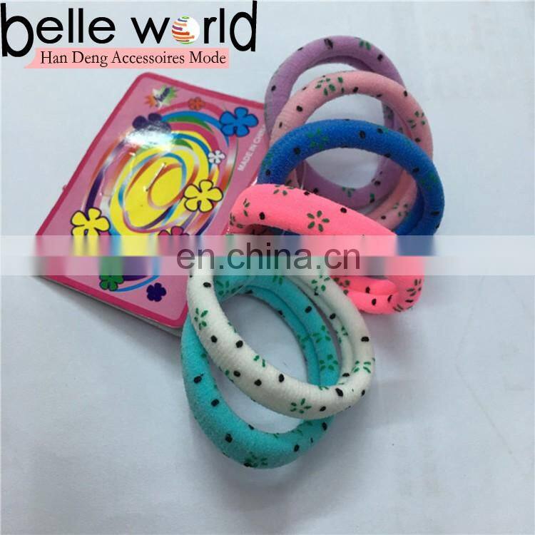 Hot Sale Hair wear For Women Elastic Hair bands with printed