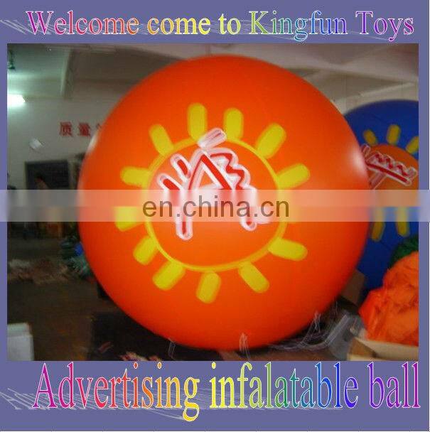 Advertising inflatable helium balloon