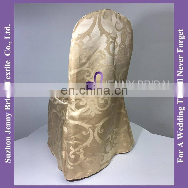 C076C damask fabric chair cover for wedding party beach lounge chair cover