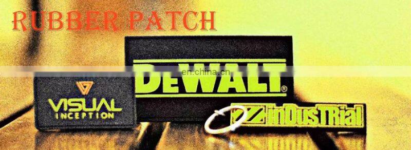 High quality cheap custom rubber patches tactical morale patches
