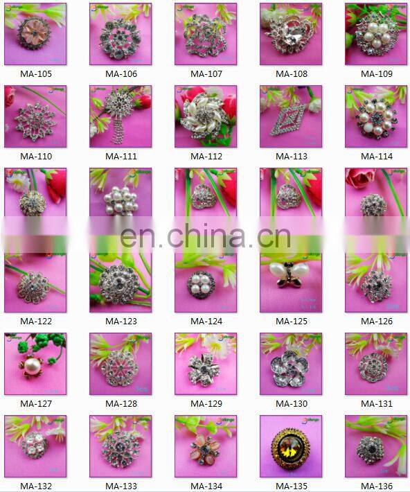 Square design rhinestone accessories welding on shining rhinestone buttons