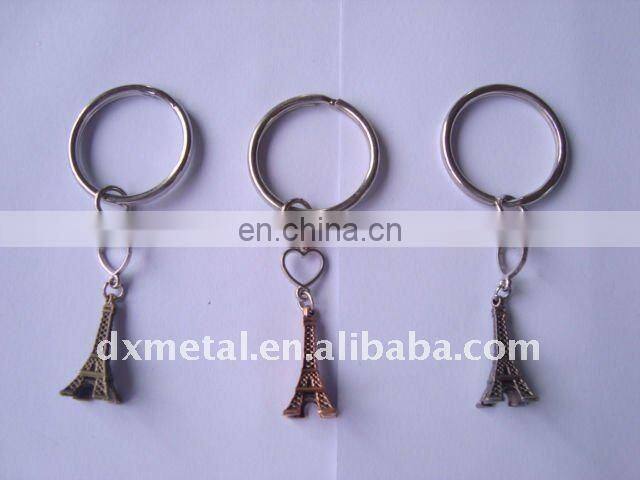 Eiffel Tower shaped key chain