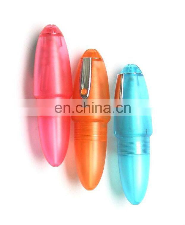 Mini Bowling Shaped Plastic Pens with Lanyard
