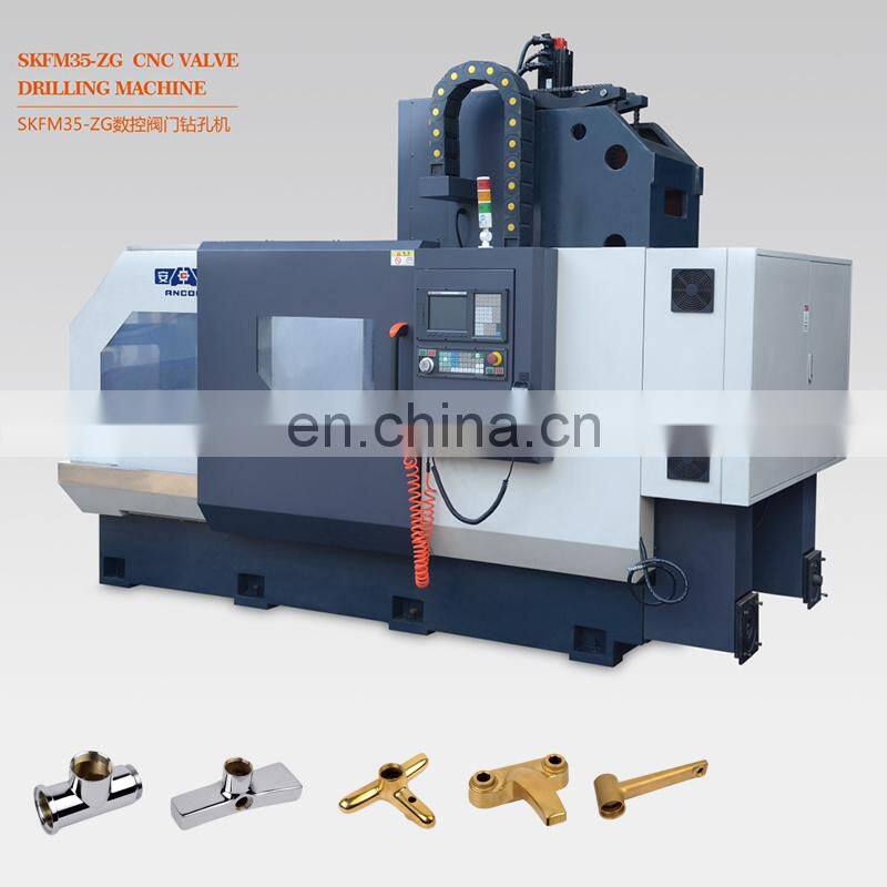 Metal workpieces machining automatic drilling machine