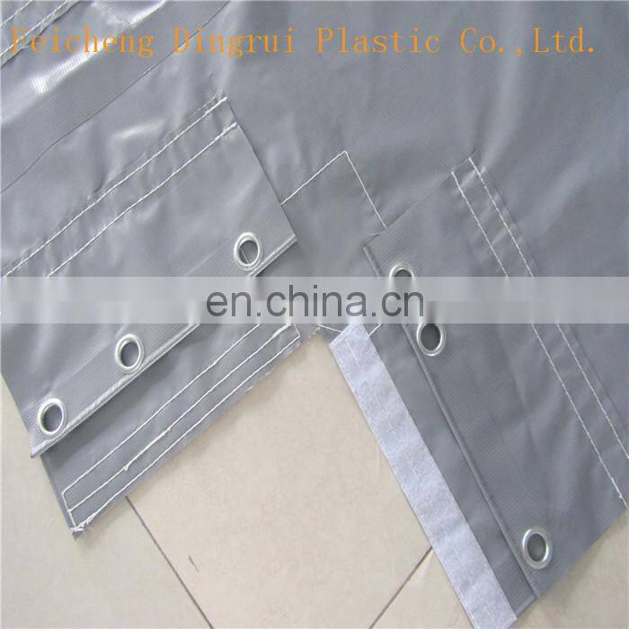 Low Price High Quality PVC Tarpaulin With D-rings For Truck Cover