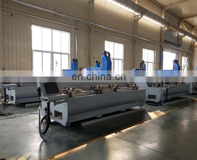 High Precision 3 Meter Aluminium Profile CNC Drilling Milling Machine
