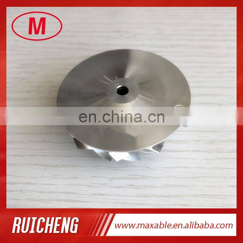 TD04HL 18T 45.01/56.02mm 11+0 blades 49189-43800 Turbocharger milling/aluminum 2618/billet compressor wheel