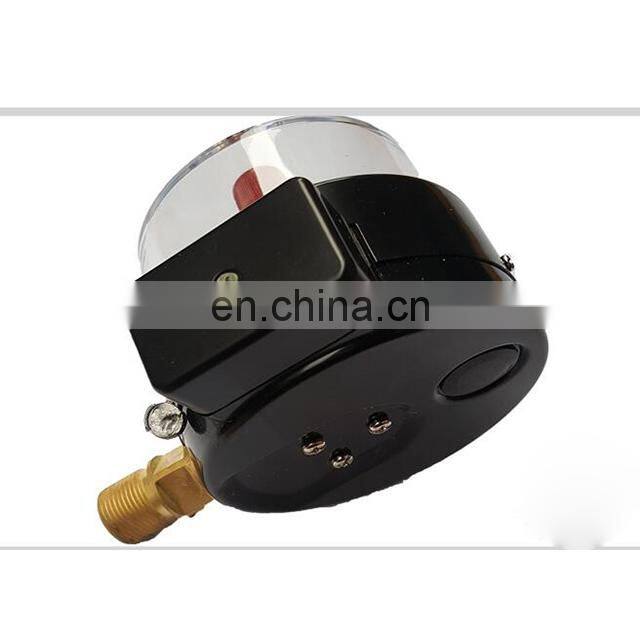 Photoelectric electric contact pressure gauge