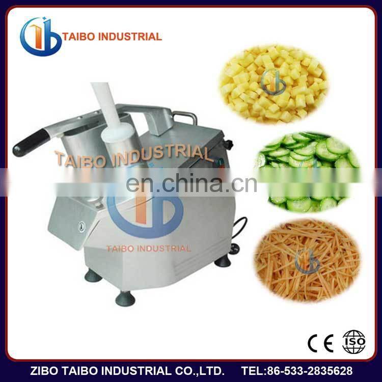 electric semi-automatic mini vegetable cutting machine