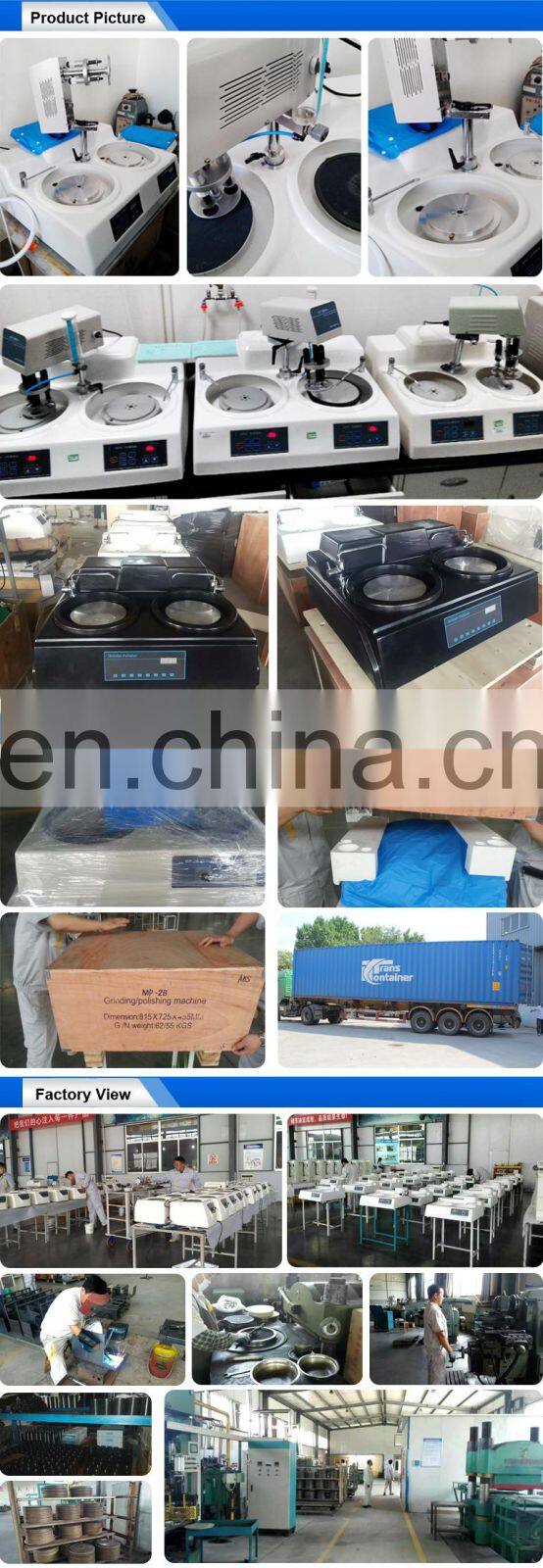 Metallographic Grinding Polishing Machine Lapping Machine Price