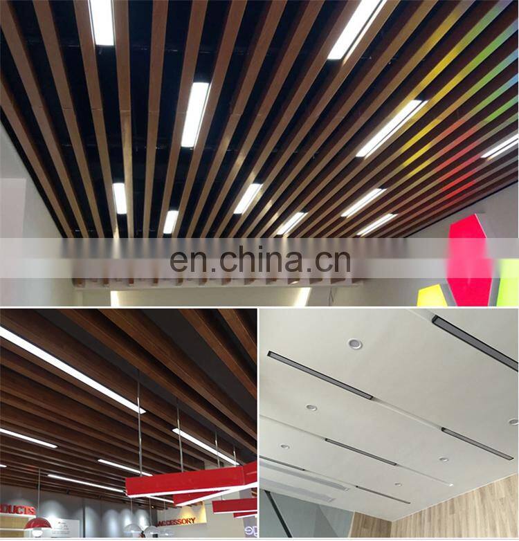 High Quality Aluminum 0.6M 1.2 Meter Long Black White Linear Lighting Fixture, LED linear light