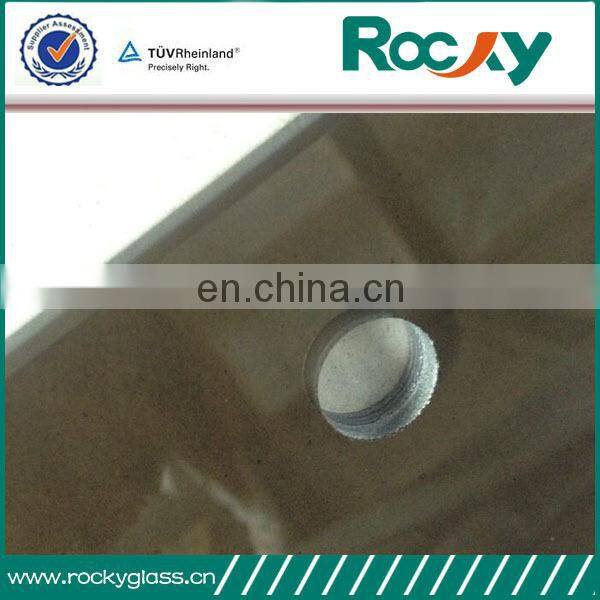 Qingdao Rocky high quality best price anti-slip tempered laminated glass stair treads