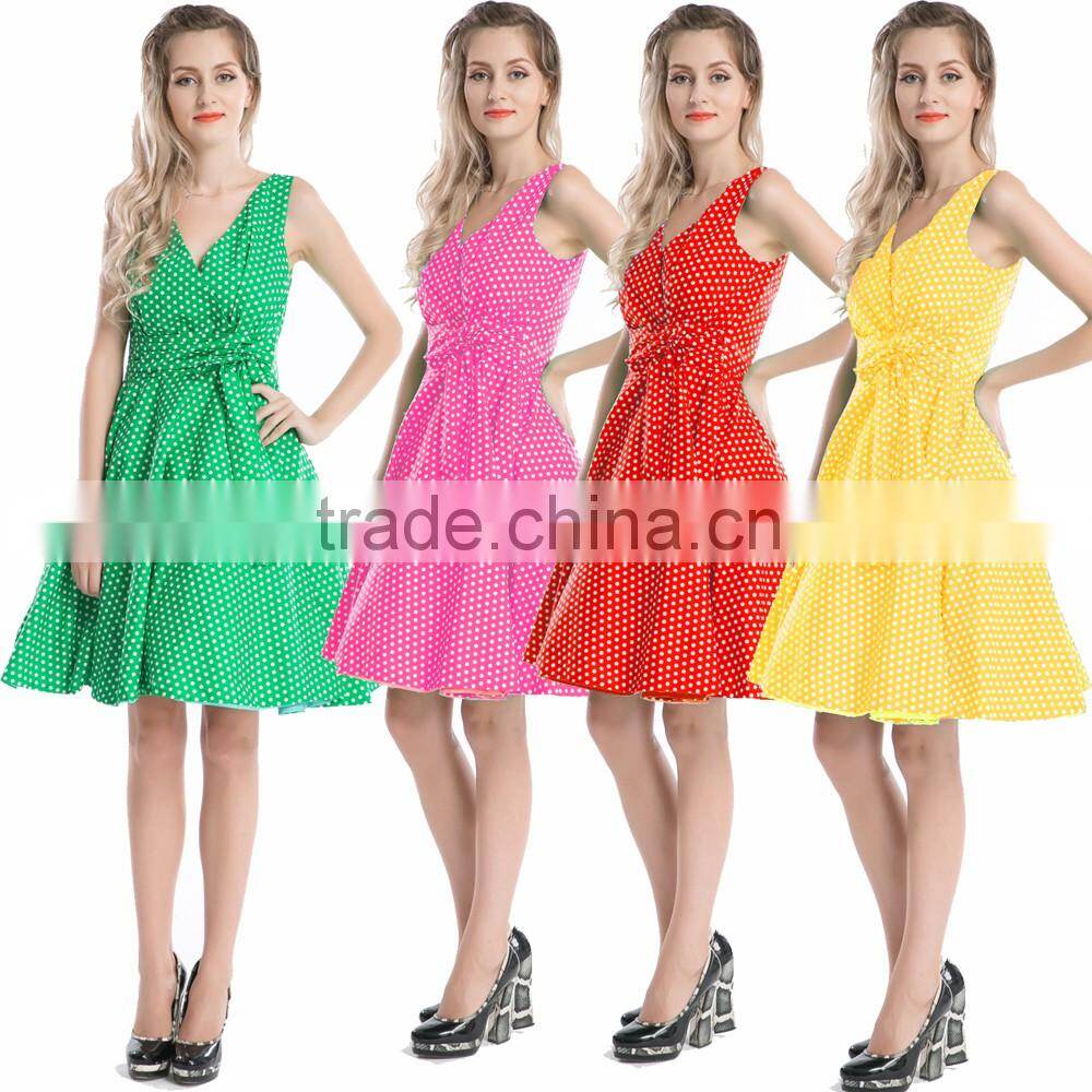 walson instyles retro round neck sleeveless evening dress bodycone printed pencil dress pin up