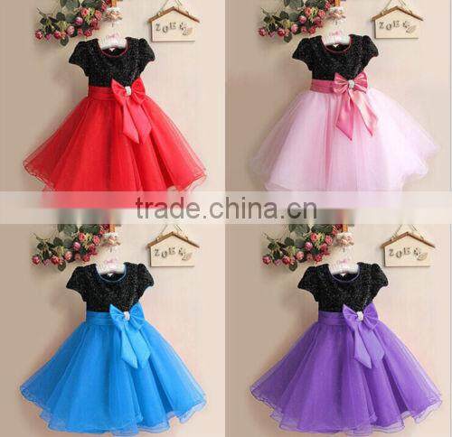 high quality little queen fancy dress holloween costume frozen elsa dress wholesale