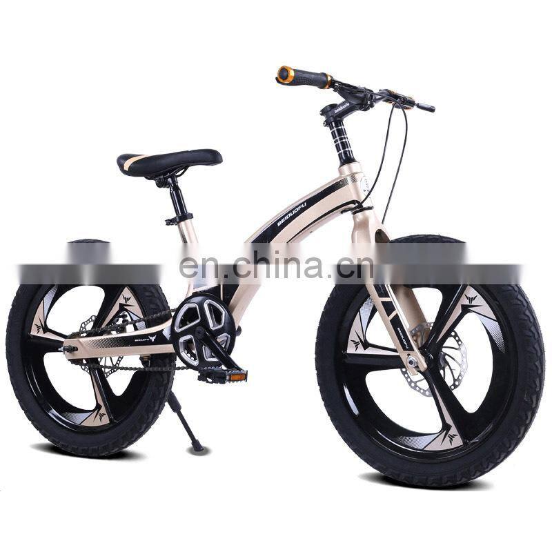 factory direct price children bicycle magnesium alloy 20 inch disc brake kids bike