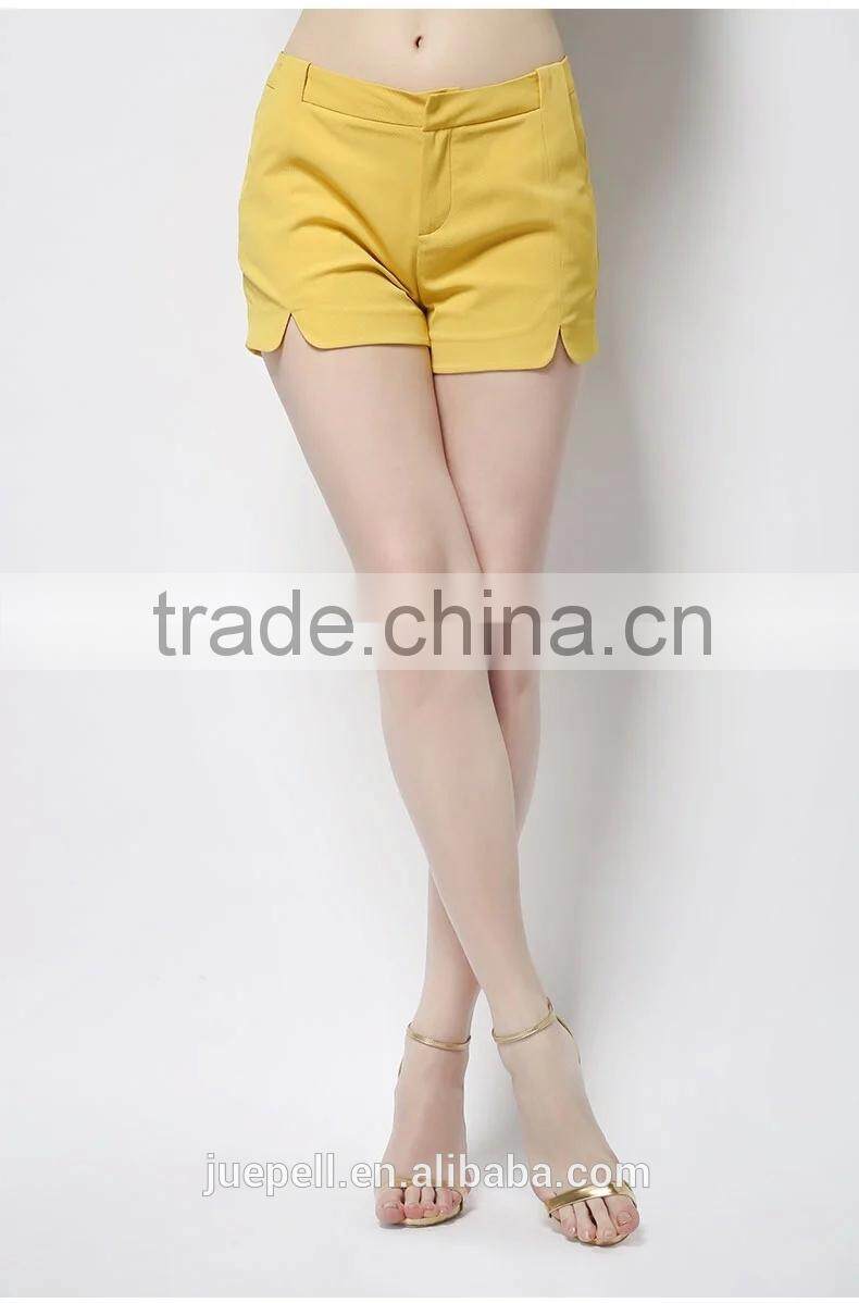 hot sale european style sexy plain dyed women board shorts