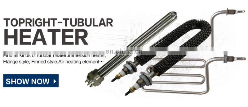 electric air tubular heater for anti-freeze(glycol)solutions