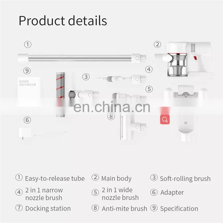 20000Pa Acarid-Killing 400W Handheld Vacuum Cleaner For Home Car Xiaomi Dreame V9 Vacuum Cleaners