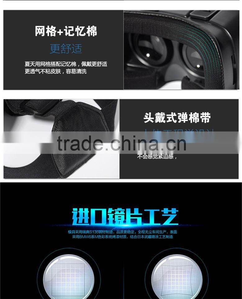 2016 Super hot For phone cardboard VR glasses world headset Box case
