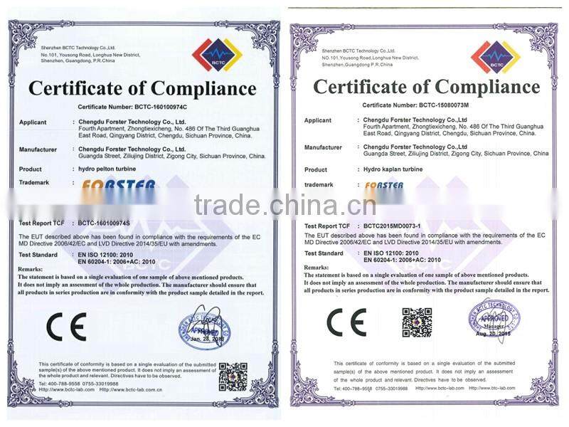 small hydroelectric systems pelton water powered turbine generator