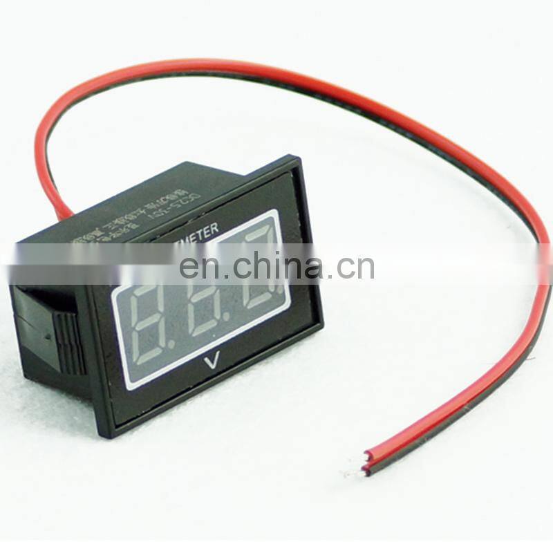 V40D Waterproof Battery Meter DC15-120V Auto Car Gauge Digital Voltmeter LED Red Blue Voltage meter , Battery Tester meter