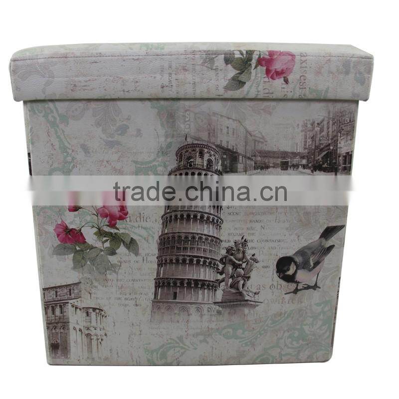 Handsome Light Weight Ottoman Storage Box